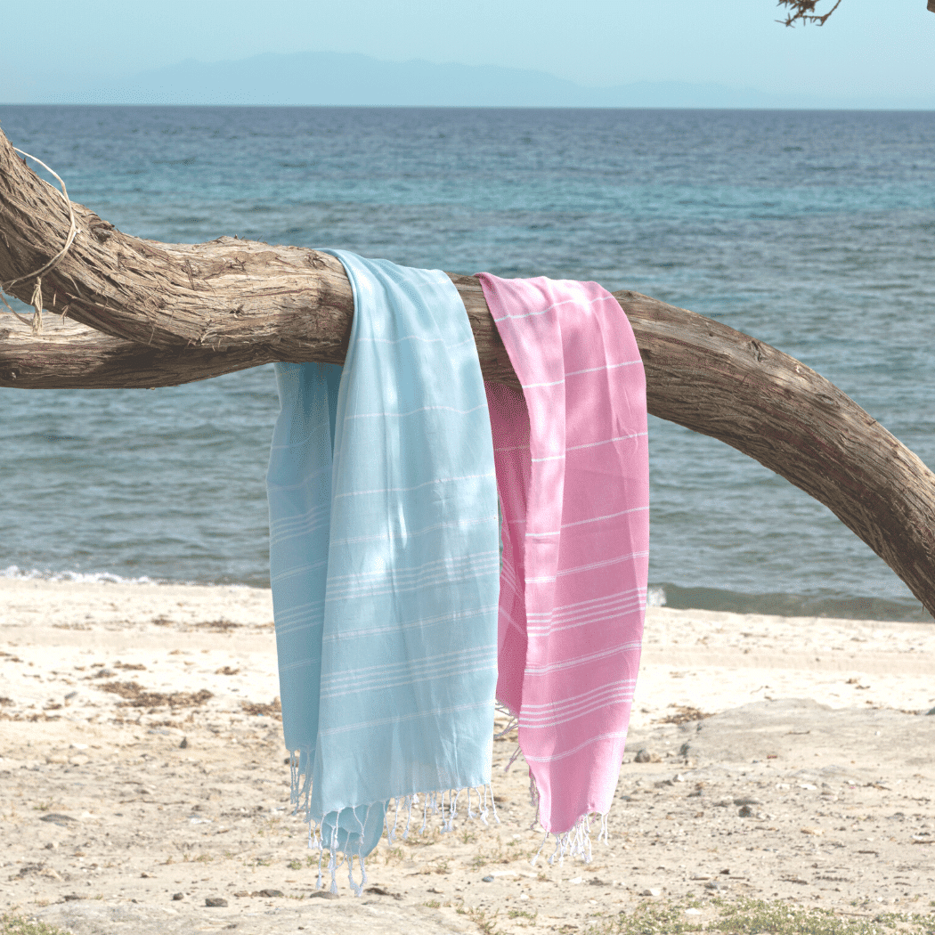 Beach Spa Turkish Hammam Towel Sultan Pink