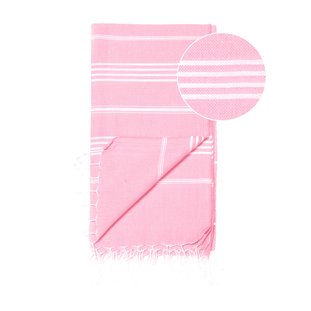 Beach Spa Turkish Hammam Towel Sultan Pink