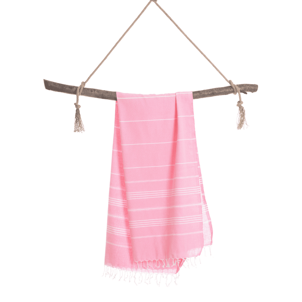 Beach Spa Turkish Hammam Towel Sultan Pink